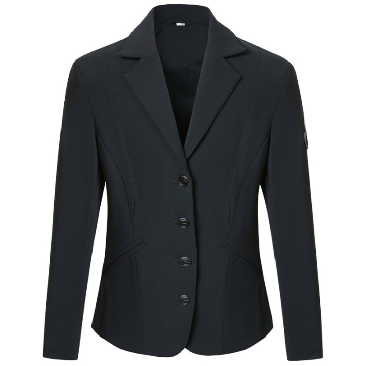 Wedstrijdjasje Kind/Jongere Parigo Zwart in de groep Rijkleding / Wedstrijdjasjes & Fracs bij Equinest (3230310BA_r)