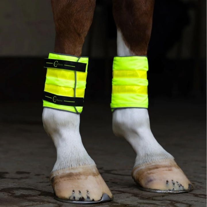 Beenreflector Reflective 2-pack Geel in de groep Rijuitrusting / Reflectoren bij Equinest (3232448YE)