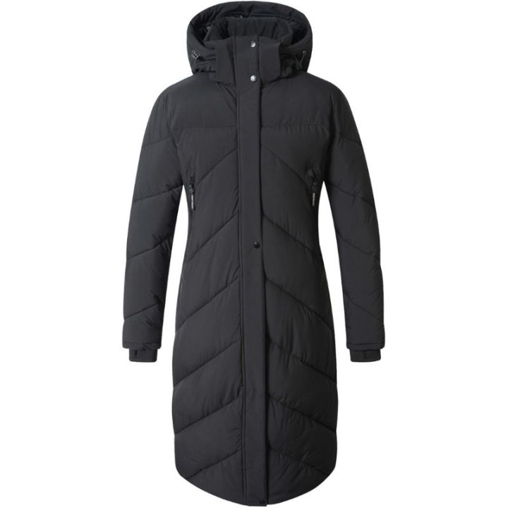 Lange Rijjas Winter Zwart in de groep Rijkleding / Jassen / Lange rijjassen bij Equinest (3232506BA_r)