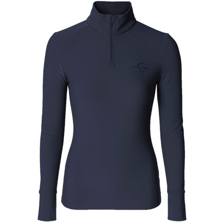 Rijshirt Active Long Sleeve Marineblauw in de groep Rijkleding / Truien bij Equinest (3232650NA_r)