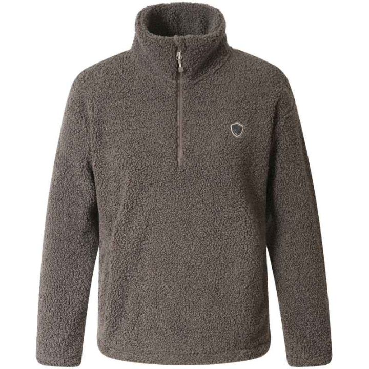 Teddyfleece 1/4 Zip Bruin in de groep Rijkleding / Truien bij Equinest (3232764BR_r)
