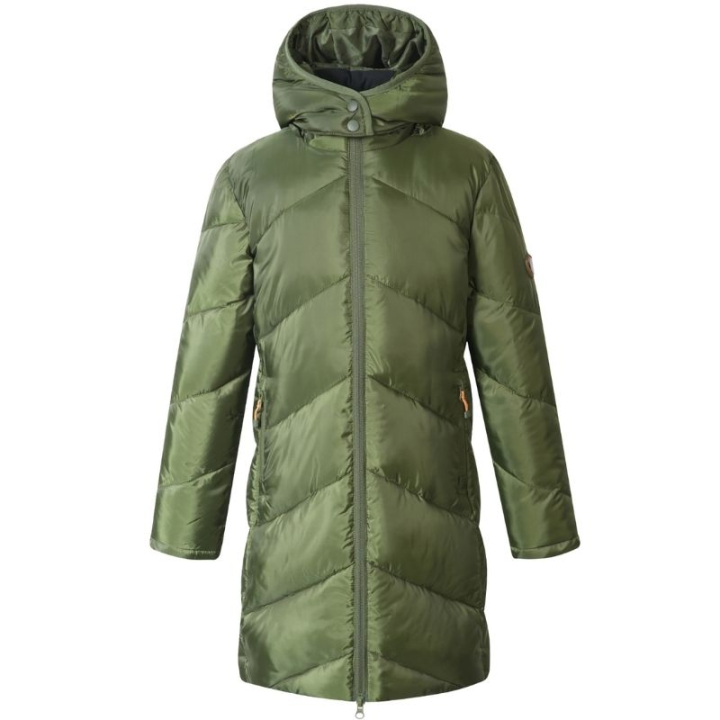 Rijjas Winter Kind/Junior Groen in de groep Rijkleding / Jassen / Lange rijjassen bij Equinest (3232810GN_r)