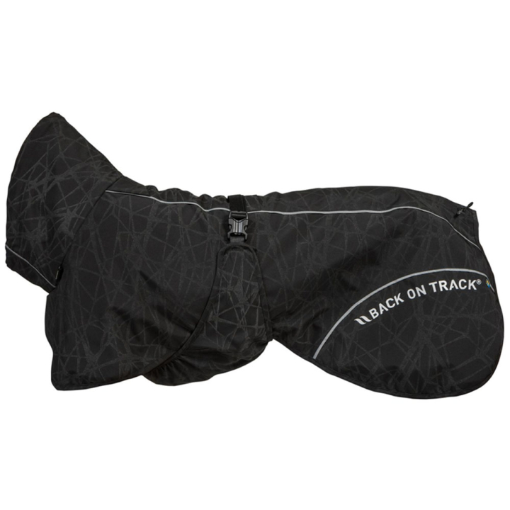 Honden Regenjas Bay High Tail Zwart in de groep Hond / Hondendekens & Hondentruien bij Equinest (32369025BA_r)