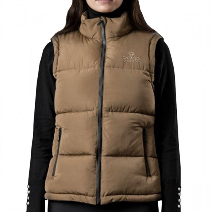 Rijbodywarmer Busta Puffer Beige in de groep Rijkleding / Vesten bij Equinest (3318101809BE)