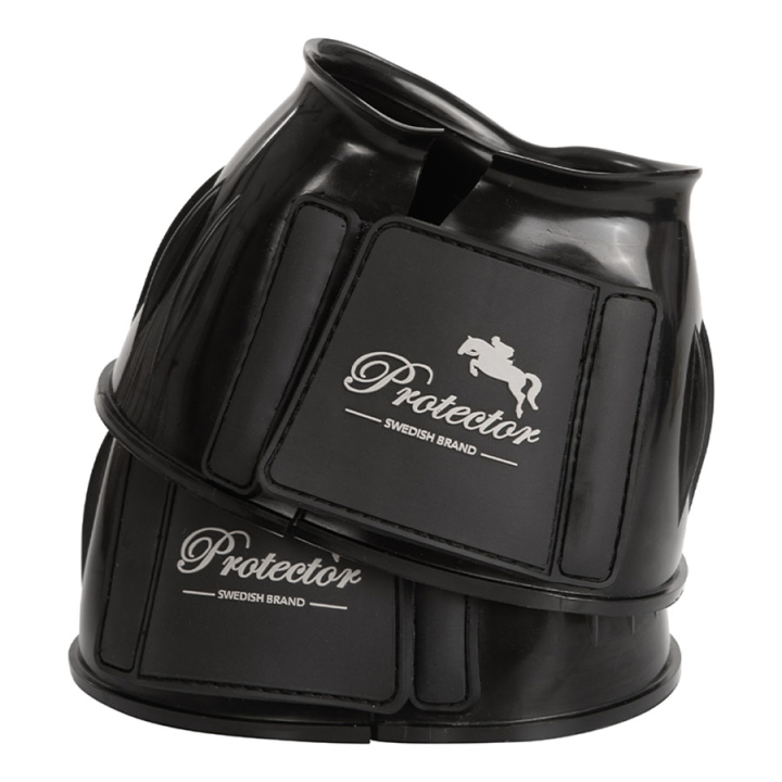 Springschoenen PVC Color Zwart in de groep Paardenuitrusting / Beenbeschermers & Bandages / Springschoenen bij Equinest (333111BA_r)