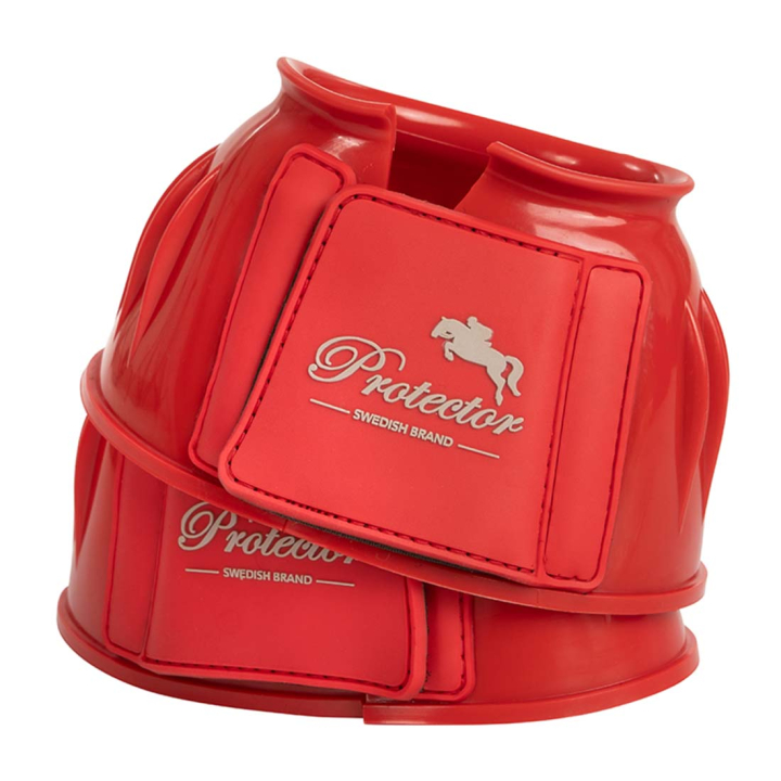 Springschoenen PVC Color Rood in de groep Paardenuitrusting / Beenbeschermers & Bandages / Springschoenen bij Equinest (333141RE_r)