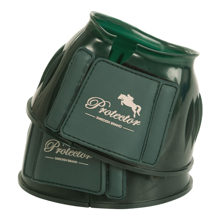 Springschoenen PVC Color Donkergroen in de groep Paardenuitrusting / Beenbeschermers & Bandages / Springschoenen bij Equinest (333271DGN_r)