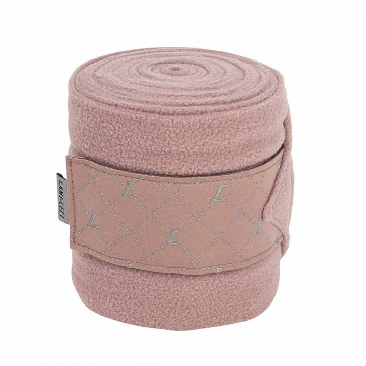 Fleece Beenlappen Venus 4-pack Roze in de groep Paardenuitrusting / Beenbeschermers & Bandages / Bandages bij Equinest (339214RS)