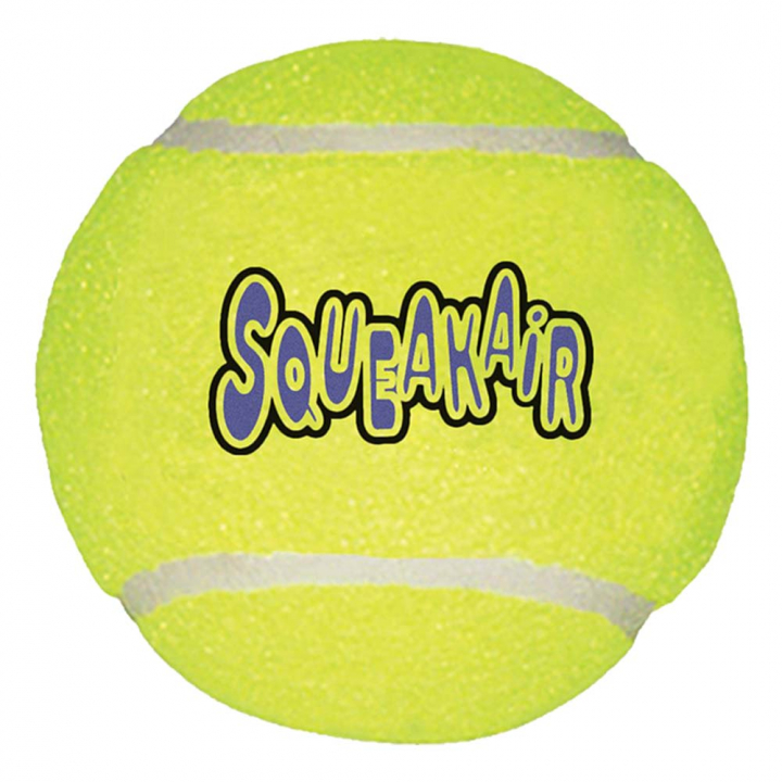 Hondenspeelgoed KONG SqueakAir Tennisbal Geel in de groep Hond / Hondenspeelgoed / Kauwspeelgoed & Bijtspeelgoed bij Equinest (340360YE)