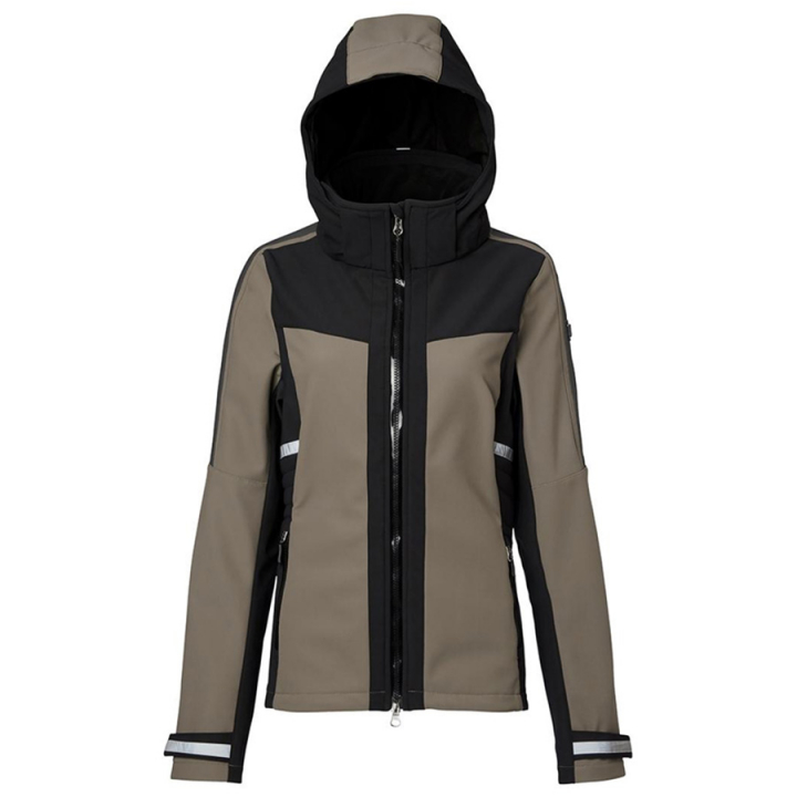 Rijjas Jen Softshell Beige/Zwart in de groep Rijkleding / Jassen / Rijjassen bij Equinest (3445010003BE)