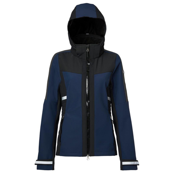 Rijjas Jen Softshell Donkerblauw/Zwart in de groep Rijkleding / Jassen / Rijjassen bij Equinest (3445010003BL)