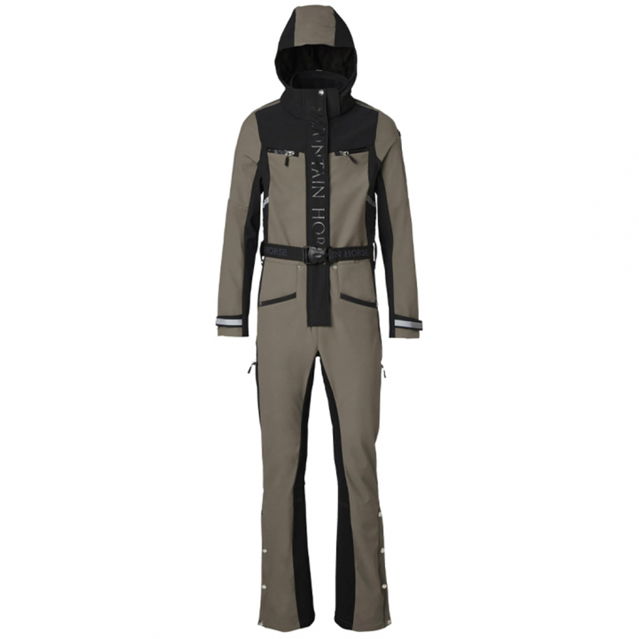 Overall Jen Softshell Beige/Zwart in de groep Rijkleding / Rij-overalls bij Equinest (3446010003BE)