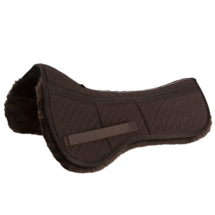 Correctiepad Sheepskin Dressage Bruin in de groep Paardenuitrusting / Padden / Zadelkussens bij Equinest (350264BR_r)