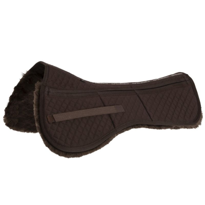 Correctiepad Sheepskin Showjump Bruin in de groep Paardenuitrusting / Padden / Zadelkussens bij Equinest (350364BR_r)