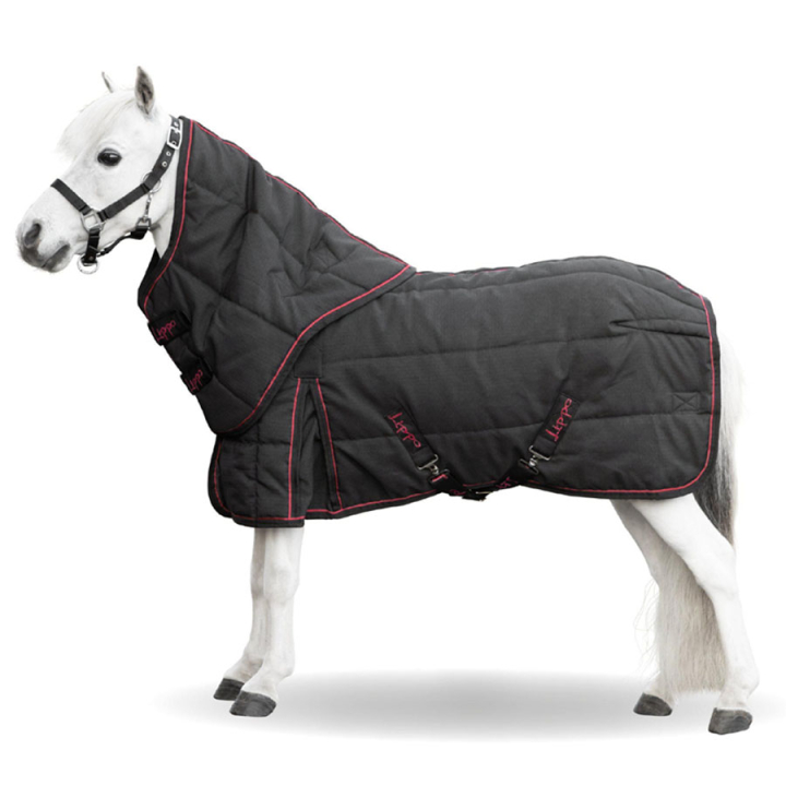 Staldeke Miniature Supreme Plus 600D 100g Zwart in de groep Paardendekens / Staldekens bij Equinest (363165BA_r)