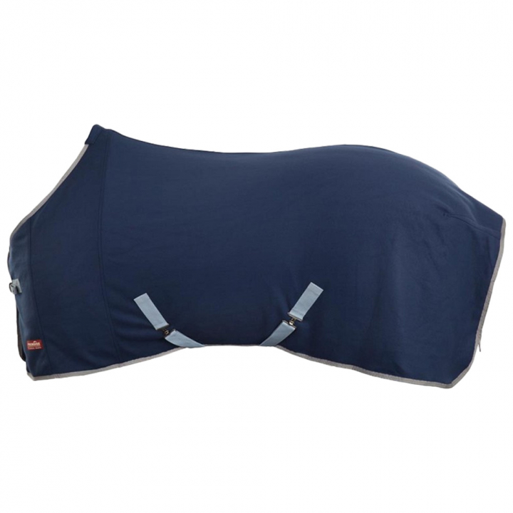 Fleecedeken All Year Marineblauw/Light Blauw in de groep Paardendekens / Fleecedekens bij Equinest (396212NA)