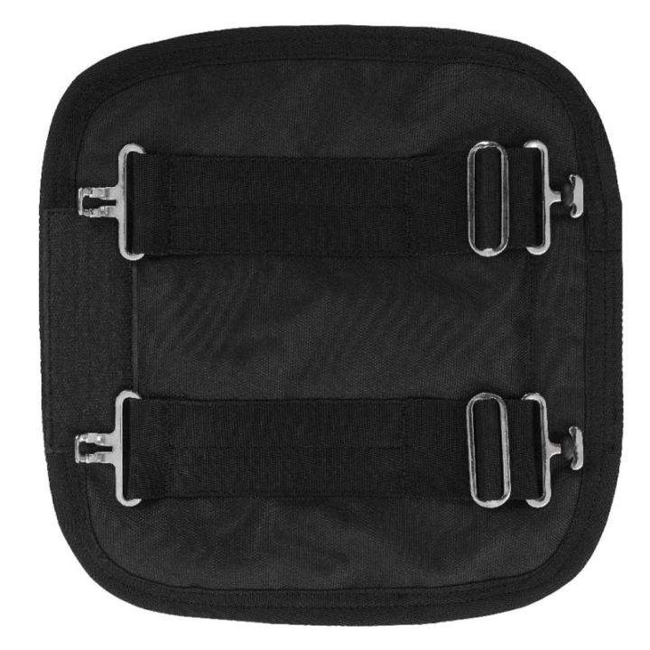 Borstverlenger Velcro Zwart in de groep Paardendekens / Accessoires dekens / Reserveonderdelen bij Equinest (399810BA)
