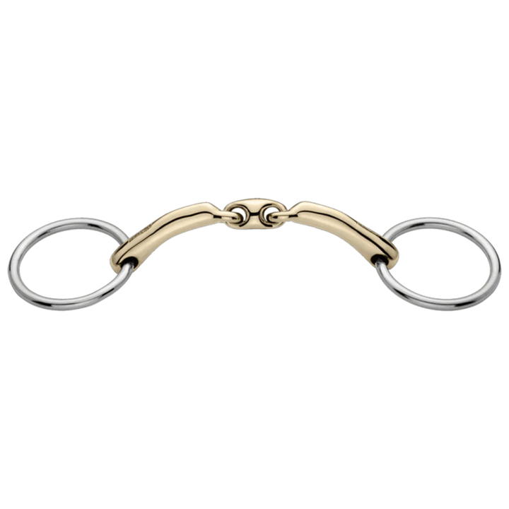 Dubbelgebroken Bit Novocontact Sensogan Ø55mm in de groep Paardenuitrusting / Bitten / Watertrensen bij Equinest (4025511578_r)