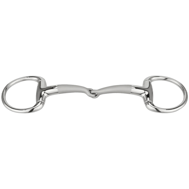 Olijfbit 2-delat Satinox Ø55mm in de groep Paardenuitrusting / Bitten / Bustrensen bij Equinest (4036910556_r)