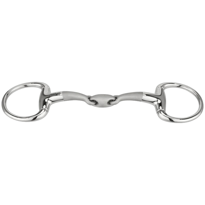 Olijfbit 3-delat Satinox Ø55mm in de groep Paardenuitrusting / Bitten / Bustrensen bij Equinest (4037010556_r)