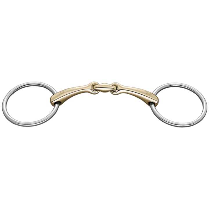 Dubbelgebroken Bit Dynamic RS Sensogan Ø70mm in de groep Paardenuitrusting / Bitten / Watertrensen bij Equinest (4042411578_r)