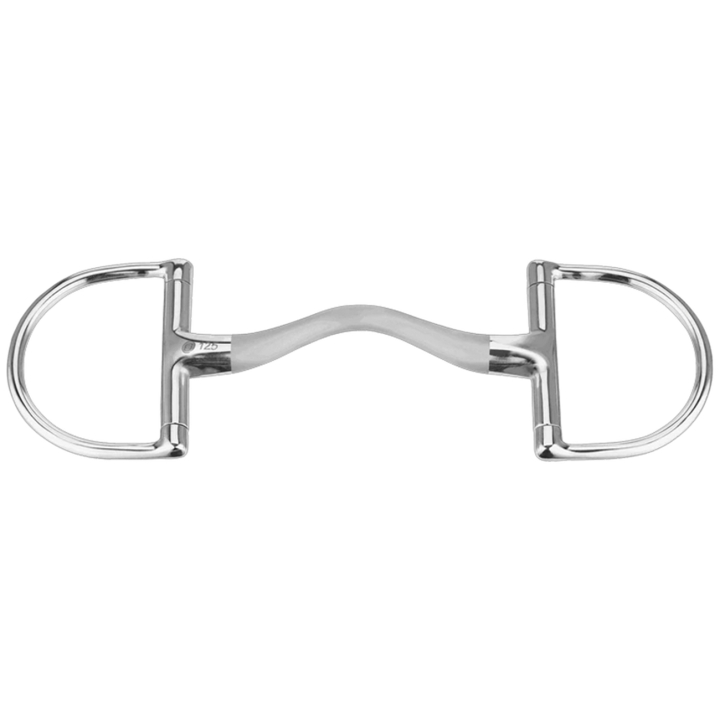 D-bit Port Satinox CM Mullen Mouth Ø70mm in de groep Paardenuitrusting / Bitten / Bustrensen bij Equinest (4048411556_r)