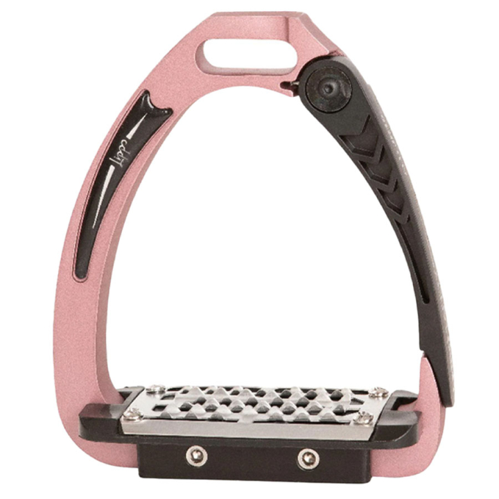 Veiligheidsbeugels Aluminium Roze in de groep Paardenuitrusting / Stijgbeugels bij Equinest (418262PI)