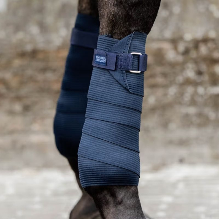 Bandages Elastic Marineblauw in de groep Paardenuitrusting / Beenbeschermers & Bandages / Bandages bij Equinest (42107NA)