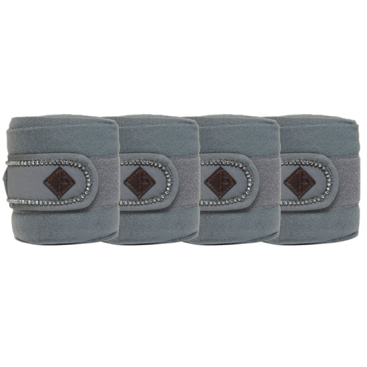 Bandages Polar Fleece Pearls Grijs in de groep Paardenuitrusting / Beenbeschermers & Bandages / Bandages bij Equinest (42113GR)