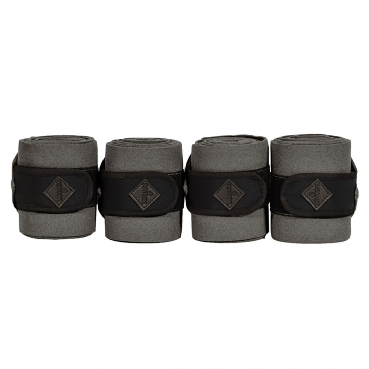 Bandages Polar Fleece Show Vegan Wool Grijs in de groep Paardenuitrusting / Beenbeschermers & Bandages / Bandages bij Equinest (42120GR)
