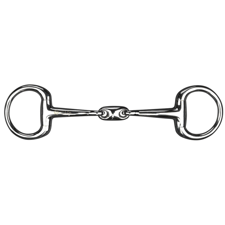 Drie-delig Eggbit met Plaat in de groep Paardenuitrusting / Bitten / Bustrensen bij Equinest (421410_r)