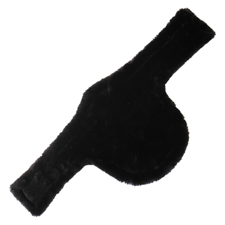Zadelgordelbescherming Magplatta Sheepskin Zwart in de groep Paardenuitrusting / Singels / Singelstangentunnels bij Equinest (4240201S115BA_r)