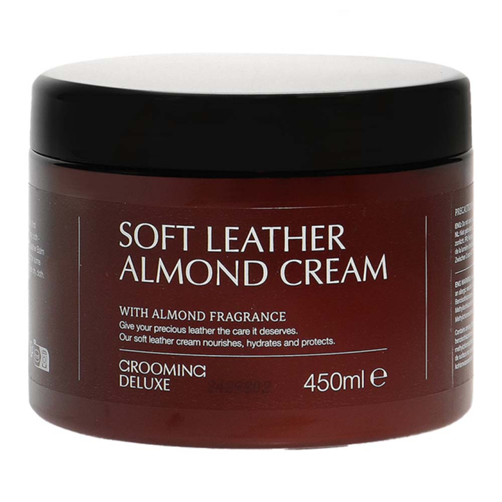 Leerbalsem Soft Almond Cream 450ml in de groep Paardenverzorging en Verzorging / Leerverzorging bij Equinest (42422BE-450)