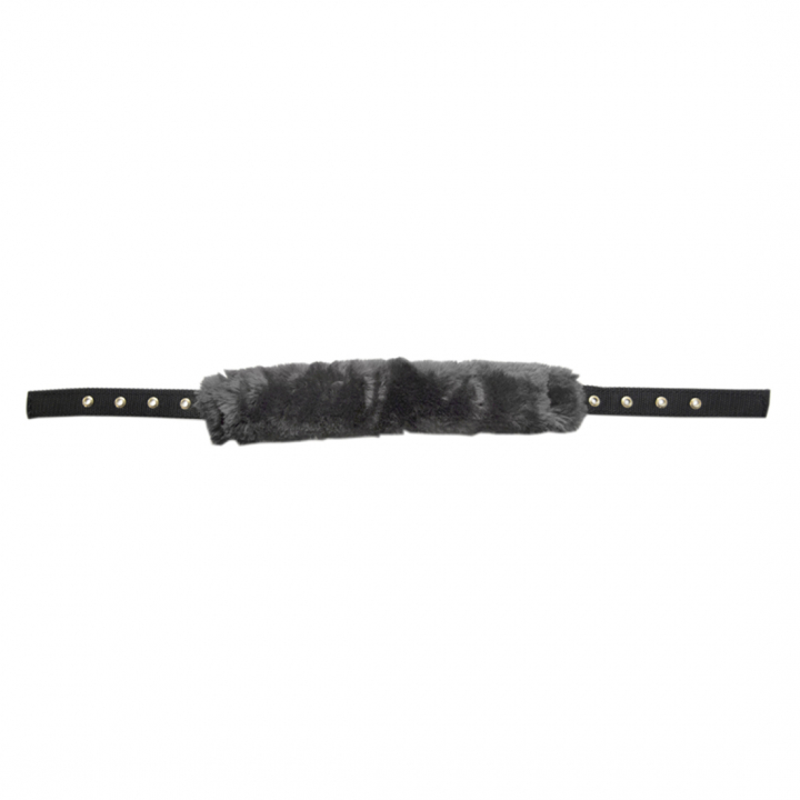 Nekstuk Shipping Sheepskin Grijs in de groep Paardenuitrusting / Halsters / Stof- & Nylon Halsters bij Equinest (4250208NECKGR)