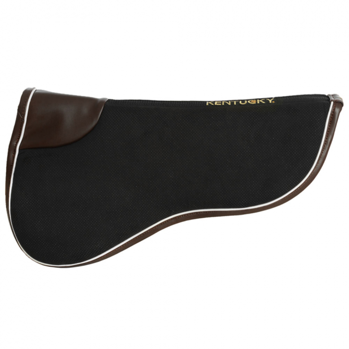 Zadelonderlegger Absorb Zwart/Wit/Bruin in de groep Paardenuitrusting / Zadelkussens bij Equinest (42505010205BAWH_r)