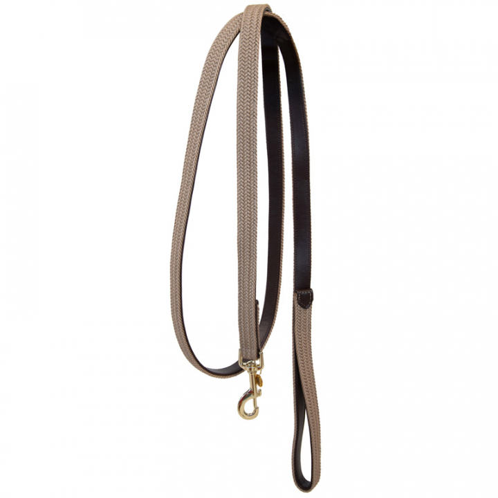 Halster Plaited Nylon Beige in de groep Paardenuitrusting / Halstertouwen & Transport Halstertouwen / Nylon & Katoenen halstertouw bij Equinest (425183202BE)