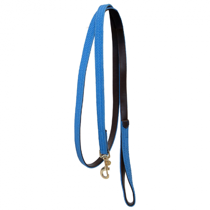 Halster Plaited Nylon Lichtblauw in de groep Paardenuitrusting / Halstertouwen & Transport Halstertouwen / Nylon & Katoenen halstertouw bij Equinest (425186102LBL)