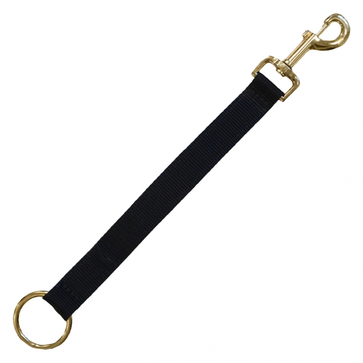 Multiband Nylon Holder Hook & Ring Zwart in de groep Stal & Weide / Staluitrusting / Divers bij Equinest (425280125BA)