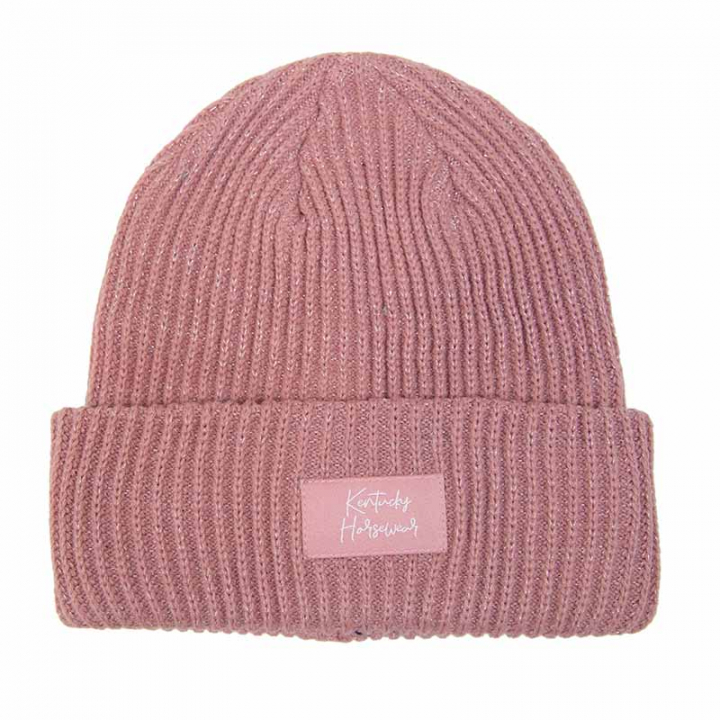 Muts Beanie Glitter Oudroze in de groep Rijkleding / Mutsen & Petten / Mutsen bij Equinest (42591RS)