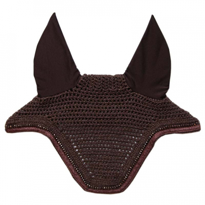Oornetje Wellington Glitter Bruin in de groep Paardenuitrusting / Oornetjes bij Equinest (4261805FBR_r)
