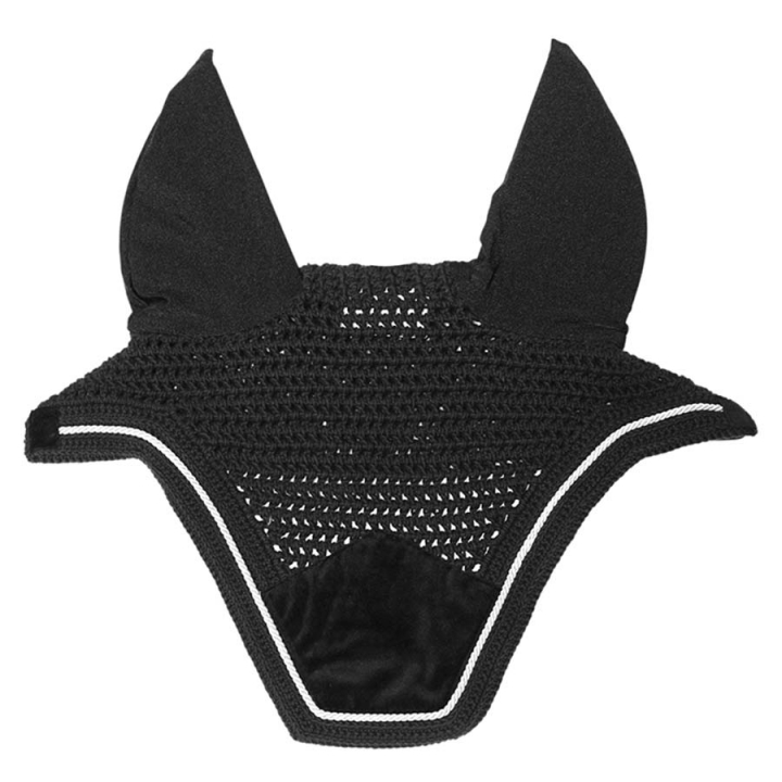 Oornetjes Wellington Basic Velvet Zwart in de groep Paardenuitrusting / Oornetjes bij Equinest (4262808BA)