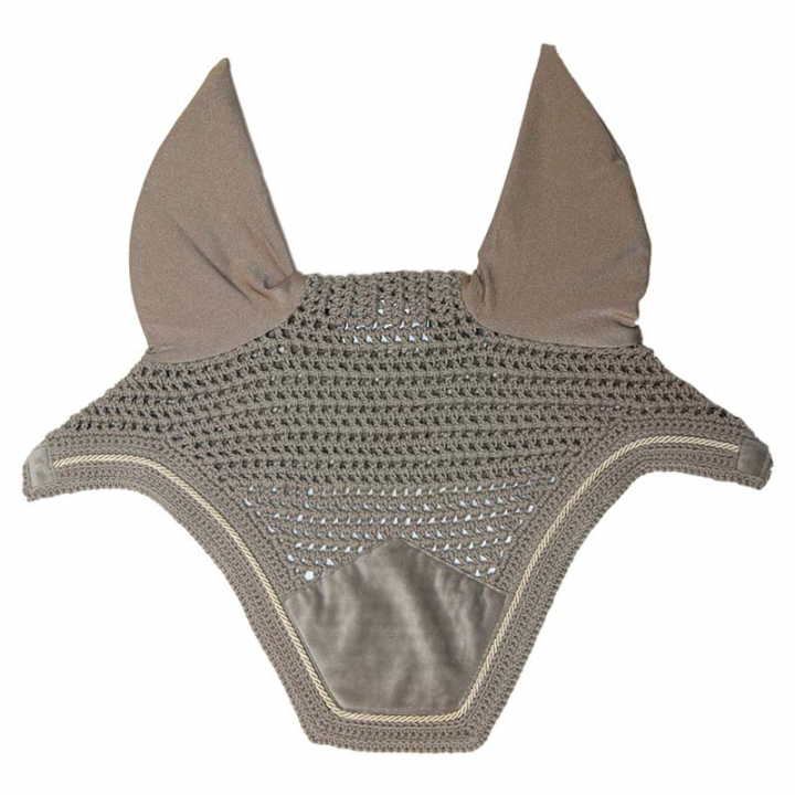 Oornetjes Wellington Basic Velvet Beige in de groep Paardenuitrusting / Oornetjes bij Equinest (4262808BE)