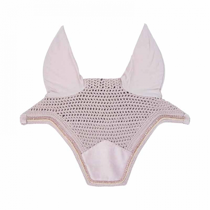 Vliegenoornetjes Wellington Velvet Pearls Roze in de groep Paardenuitrusting / Oornetjes bij Equinest (42629Rs_r)