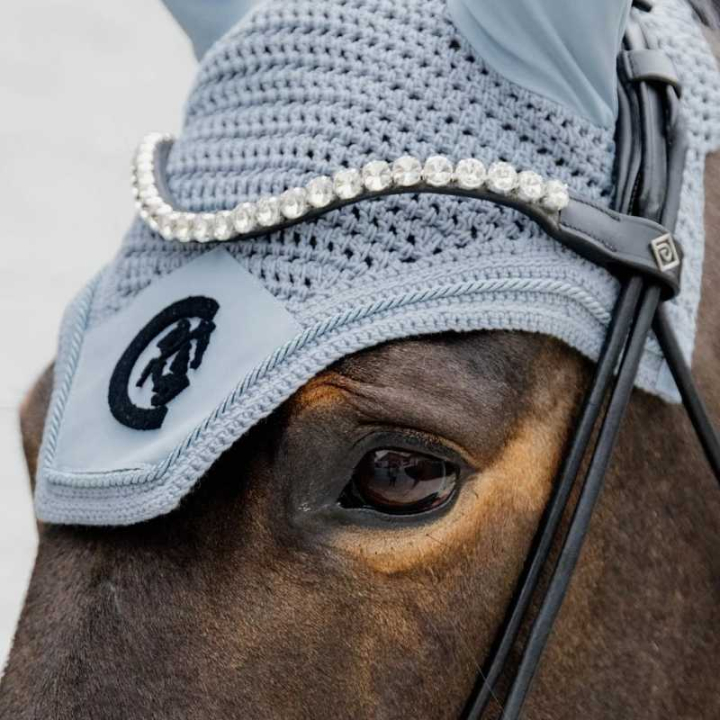 Oornetjes Wellington 3D Logo Soundless Lichtblauw in de groep Paardenuitrusting / Oornetjes bij Equinest (4265801LBLUE)