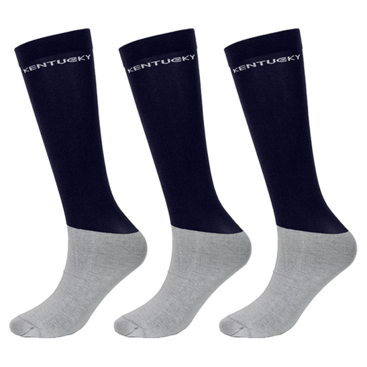 Paardrijsokken Basic 3-pack Marineblauw in de groep Rijkleding / Paardrijsokken bij Equinest (4270501NA)
