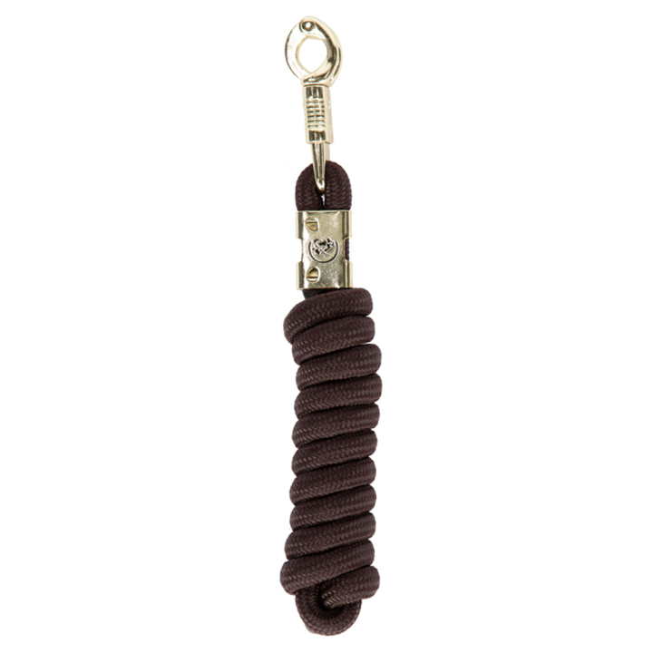 Halster Panic Hook Bruin in de groep Paardenuitrusting / Halstertouwen & Transport Halstertouwen / Nylon & Katoenen halstertouw bij Equinest (4270905200BR)