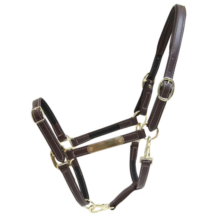 Leren halster Artificial Anatomic Flexible Bruin in de groep Paardenuitrusting / Halsters / Leren Halsters bij Equinest (4271205COBBR_r)