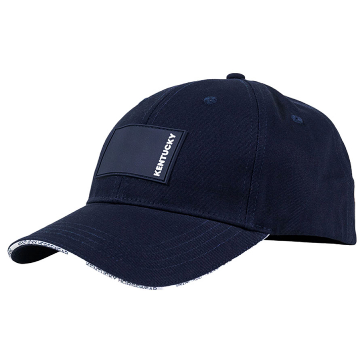Pet Rubber Logo Marineblauw in de groep Rijkleding / Mutsen & Petten / Petten bij Equinest (4271501NA)