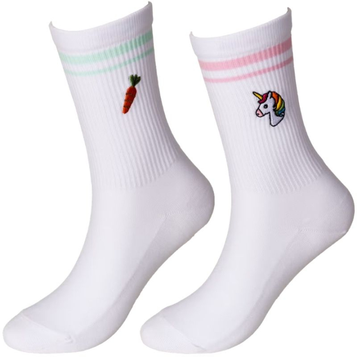 Sokken Unicorn 2-pack Wit in de groep Rijkleding / Paardrijsokken bij Equinest (4275602UNICOWH_r)