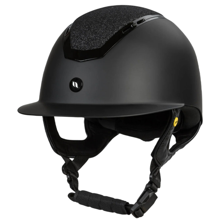 Paardrijcap MIPS Caracas Smooth Top Zwart in de groep Rijuitrusting / Paardrijcaps / MIPS-caps bij Equinest (47400001BA_r)